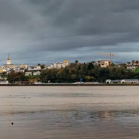 Junto A La Ria Del Eo, En Asturias Castropol